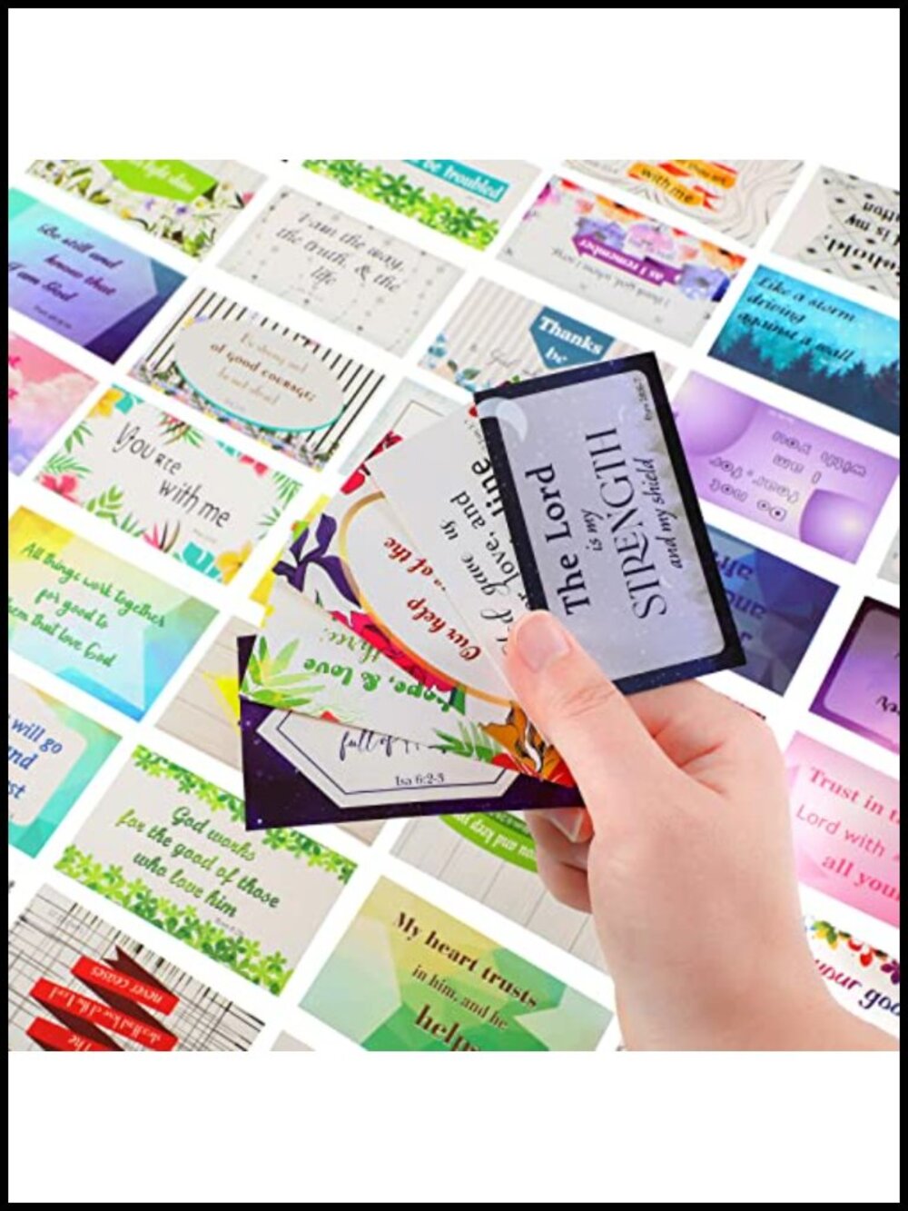 200 Bible Verse Cards Mini Prayer Inspirational Scripture Cards Religious Gifts